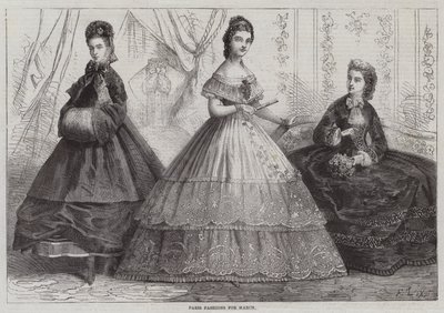 Modes de Paris pour Mars - Frederic Theodore Lix